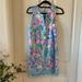 Lilly Pulitzer Dresses | Lilly Pulitzer Dress Size 4 Cotton Mermaid Dress Blue | Color: Blue/Pink | Size: 4