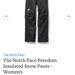 The North Face Other | Brand New The North Face Freedom Insulated Snow Pants - Women's | Color: Black | Size: Large