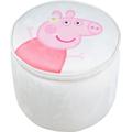 Kinderhocker ROBA "Peppa Pig, rund" Hocker Gr. B/H/T: 33 cm x 27 cm x 33 cm, grau Kinder Roba