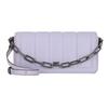 DKNY Loie Umhängetasche Leder 25 cm lavender Blau Damen