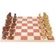 UNbit Chess Game Set Chess Set Chess Board Set Non-Magnetic Chess Set,Extra Chess Thick Board Game Handmade Tournament Chess Set,Best Strategy Educational Toy for Adults Teens Chess Board Game Chess G