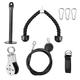 SUPVOX 1 Fitness Pulley Set Cable Pulley System Wire Rope Kit Home Gym Equipment Pulley System Wire Cable Arm Exercise Tool Cylinder Adjustable Gym Kit Arm Trainer Appendix Iron Major