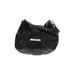 Banana Republic Leather Shoulder Bag: Pebbled Black Solid Bags