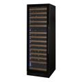 Allavino 23.5" 154 Bottle Dual Zone Wine Refrigerator in Black | 71.5 H x 23.5 W x 28.75 D in | Wayfair VSW15471D-2BGL