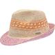 CHILLOUTS Damen Mütze Latina Hat, Größe XS in orange/pink