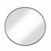 Joss & Main Gibbs Accent Mirror Metal in Gray/White | 36" H x 36" W | Wayfair 4CCD4052667E4C0DBCE411820CE63624