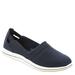 Clarks Breeze Step II - Womens 6.5 Navy Slip On Medium