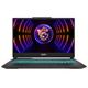 MSI Cyborg 15 Gaming Laptop, 15,6" Full HD 144Hz, Intel Core i5-13420H, NVIDIA GeForce RTX 4050, 16GB DDR5, 512GB SSD, Windows 11 Home, QWERTZ Tastatur, A13VE-863, Schwarz/transparent