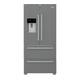 BEKO HarvestFresh GNE460520DVPX Fridge Freezer - Brushed Steel, Brushed Steel