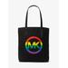 Pride Rainbow Logo Cotton Tote Bag