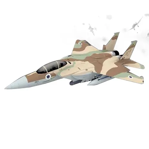 3D Papier Modell Kämpfer F-15 Aircraft Flugzeug DIY Puzzle Spielzeug