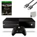 Microsoft Xbox One Original 500GB Gaming Console Black HDMI Cable With Batman Game BOLT AXTION Bundle Like New