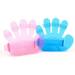 Pet Bath Brush Portable Palm Shaped Pet Bath Brush 1PC Pet Universal Gloves Brush Bath Massage Dog Comb Wool Puppy Cat Cleaning Pet Supplies (Pink)