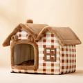 MIARHB Cat Bed Outdoor Cat House Cat Closed Warm Cat House Dog House Autumn and Winter Pet Tent Dog Bed Cat House Cat Tree Tower