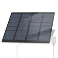 Tomshoo Aibecy Solar Panel 1.5W Portable and Waterproof for Camping USB Interface for Mobile Phones and Power Banks