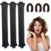 Gzwccvsn Heatless Hair Curler Heatless Hair Curlers to Sleep In Flexible Rods for Hair Overnight Heatless Curls Blowout Rods Headband for All Hair Types Women Long Hair Styling Tools