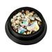 Beauty Clearance Under $15 Star And Shape Jewelry Set Copper Round Sequins Nail Rhinestones Multicolor