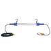 120 - 277V AC LED Drop Light & Task Light with Hooks - 25 ft. Cord & 3 ft. Tube - Daisy Chain Connections - 14 watt