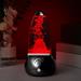 Weloille LED Volcano Lamp Red Lava Erupting Mini Led Lit Water Volcano Lamp Cool Home Office Desk Decor Gift For Home Decor & Gifts For Men Women And Kids