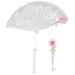 Lace Folding Fan Hand Fans for Women Foldable Wedding Decor Handheld Tea Party Vintage Miss