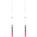 2 Pieces Ice Fishing Rod Lightweight Equipment Accessories Floating Lure Pole Travel Child