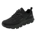 Ierhent Shoes for Men Men s Canvas Shoes High Top Canvas Sneakers Classic Lace-Up Walking Shoes Light-Weight Soft Casual Shoes Tennis Shoes Black 43