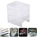 Acrylic Pen Holder 1pc Acrylic Transparent Pen Holder Multifunctional Office Penholder Storage Box