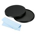 62mm Lens Filter Stack Cap Aluminum Lens Cap Alloy Filter Stacks Protective Case with Cleaning Cloth