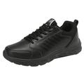 Ierhent Shoes for Men Casual Men s Canvas Shoes High Top Canvas Sneakers Classic Lace-Up Walking Shoes Light-Weight Soft Casual Shoes Tennis Shoes Black 43