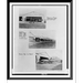 Historic Framed Print [Composite of three photos of Sloane School of Aviation and airplanes] 17-7/8 x 21-7/8