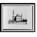 Historic Framed Print Le Kaire - mosquÃ©e du Sultan HaÃ§an (le tombeau).FÃ©lix Teynard. 17-7/8 x 21-7/8