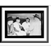 Historic Framed Print [New York Yankee manager Casey Stengle and player Mickey Mantle in dugout with two other men].Kenneth Eide. 17-7/8 x 21-7/8