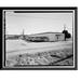 Historic Framed Print Rocky Mountain Arsenal Hospital Clinic & Administration Building 3700 feet South of Ninth Avenue; 3650 feet East of Commerce City Adams County CO - 3 17-7/8 x 21-7/8