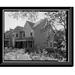 Historic Framed Print Howard Road Historic District Samuel H. Lucas House No. 1 1023 Howard Road Washington District of Columbia DC - 4 17-7/8 x 21-7/8