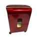 Embassy LM 104 P EMBASSYÂ® 10 SHEET MICROCUT PAPER SHREDDER Red