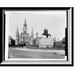 Historic Framed Print Jackson Square and St. Louis Cathedral New Orleans La. 17-7/8 x 21-7/8