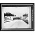 Historic Framed Print Merritt Parkway North Street Bridge Spanning Merritt Parkway at 5.67 mile mark Greenwich Fairfield County CT - 2 17-7/8 x 21-7/8