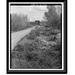 Historic Framed Print Elson Bridge Spanning Purgatoire River at County Road 36 El Moro vicinity Las Animas County CO - 8 17-7/8 x 21-7/8