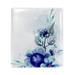 OWNTA Watercolor Flowers Frame Pattern Premium PU Leather Book Protector: Stylish and Durable Book Covers for Checkbook Notebooks and More - 9.8x11 inches