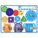 QJUHUNG Toddler Montessori Busy Board Wooden Sensory Board Toy Portable Locks Latches Board Children Learning Activities Board Toy Kids Baby Early Educational Toy for Preschool Boys Girls