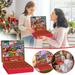 Lksixu Advent Calendar 2023 Christmas Jigsaw Puzzle 1008 Pieces for Kids and Adults 24 Days Christmas Countdown Puzzle Toy Game Holiday Gift Home Wall Fireplace Decoration 24 Boxes
