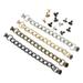 4 Pcs Phone Case Chain Buckle Cell Phone Accessories Phone Finger Holder Phone Decor Phone Chain Strap