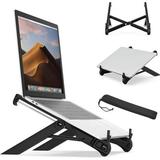 Laptop Stand Foldable Portable Desktop Laptop Holder with Ventilated Cooling