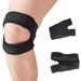 KYAIGUO 1PCS Sport Knee Braces for Knee Pain Patella Knee Support Strap Adjustable Patellar Tendon Stabilizer Band for Jumpers Knee Basketball Hiking Knee Patella Support Brace for Running