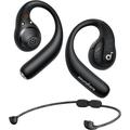 Soundcore by Anker AeroFit Pro Open-Ear Headphones Ultra Comfort Secure Fit Ergonomic Design Rich Sound with LDAC Bluetooth 5.3 IPX5 Water-Resistant 46H Playtime App Control Wireless Earbuds
