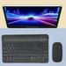 mtvxesu Wireless Keyboard and Mouse Wireless Keyboard Mini Mouse Set for Tablet Computer Cell Phone