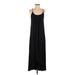 Nicole Miller New York Casual Dress - A-Line Scoop Neck Sleeveless: Black Print Dresses - Women's Size Small