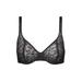 Plus Size Women's The Scoop - Botanical Lace by CUUP in Black (Size 34 B)