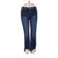 Hudson Jeans Jeans - Super Low Rise: Blue Bottoms - Women's Size 25