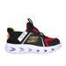 Skechers Boy's Slip-ins: Hypno-Flash 2.0 - Vexlux Sneaker | Size 10.0 | Black/Red | Synthetic/Textile